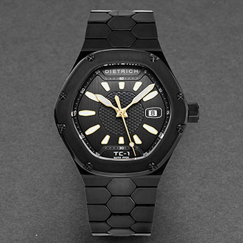 Dietrich Time Companion Men's Watch Model TC PVD GREY Thumbnail 3
